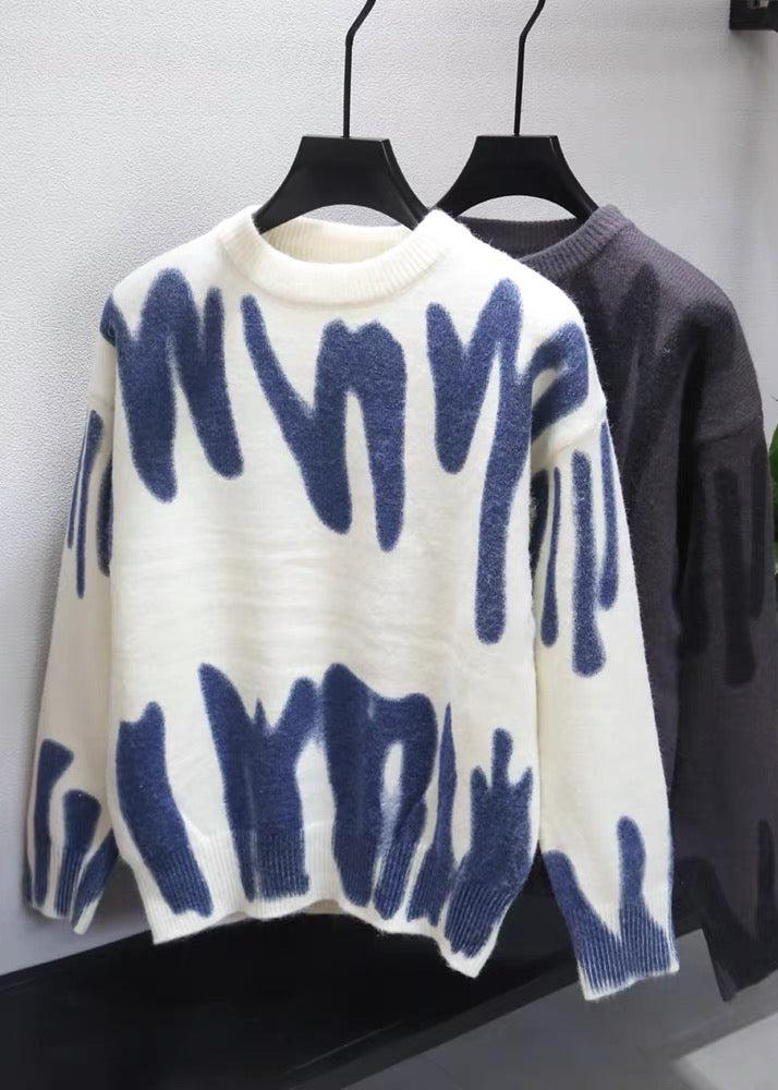 Inkblot Abstract Sweater